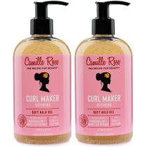 Gel para Cabelos Camille Rose Curl Maker Fixação Suave 2x355 ml