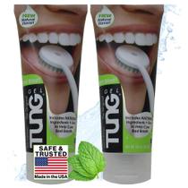 Gel para língua Peak Essentials TUNG Mint Blast Bad Breath, pacote com 2