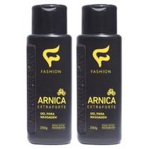 Gel para Massagem Arnica Extra Forte 200g Fashion Kit 2 Frascos