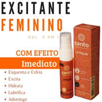 Gel Para Massagem Beijável Excitante Feminino Unique Textura Leve 5 em 1 Sex Shop Santo Cosméticos Gel Para Massagem Beijável Excitante Feminino Unique Textura Leve 5 em 1 Sex Shop Santo Cosméticos