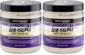Gel para peinado Hair Styling Jelly Aunt Jackie's Ice Curls 2x426g Gel para peinado Hair Styling Jelly Aunt Jackie's Ice Curls 2x426g