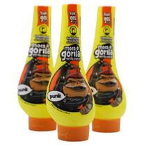 Gel para peinar Moco de Gorila Punk 3 unidades de 355 mL de larga duración Gel para peinar Moco de Gorila Punk 3 unidades de 355 mL de larga duración