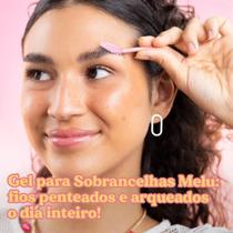 Gel para Sobrancelha Modelador com Pincel Melu by Ruby Rose
