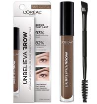 Gel para sobrancelhas L'Oréal Paris Unbelieva-Brow Longwear impermeável