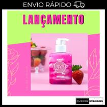 Gel Para Virilha Aromatizante Beijável Nelô Love Girl 250g Gel Para Virilha Aromatizante Beijável Nelô Love Girl 250g