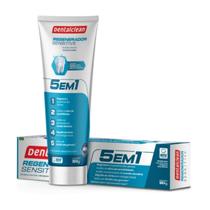Gel Pasta De Dente Sensitive 5 Em 1 Flúor 90g Dentalclean Gel Pasta De Dente Sensitive 5 Em 1 Flúor 90g Dentalclean