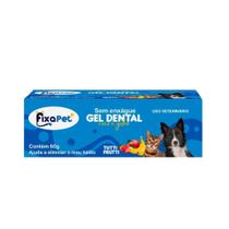 Gel Pasta Dental Para Cães Gatos Pet Sem Enxague Tutti Frutti - Fixa Pet