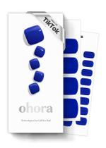 Gel Pedi Strips Sohora Semi Curado PU Azul Cobalto com Acessórios Gel Pedi Strips Sohora Semi Curado PU Azul Cobalto com Acessórios