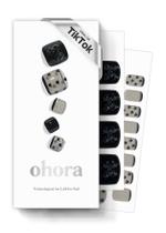 Gel Pedi Strips Sohora Semi Curred P Heart Lace com 2 almofadas de preparação