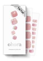 Gel Pedi Strips Sohora Semi Curred PP Mermaid Dust com acessórios Gel Pedi Strips Sohora Semi Curred PP Mermaid Dust com acessórios