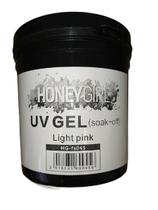 Gel Pink Light ( Rosa Claro) Honey Girl 1 KG Unhas Gel e Acrigel