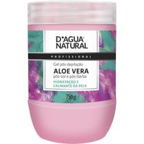 GEL PÓS DEPILAÇÃO CALMANTE E HIDRATANTE 750G D'agua natural