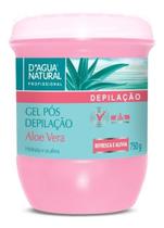 Gel Pos Depilação Pos Barba Pos Sol 750g D Agua Natural