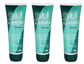 Gel Redutor de Gorduras Localizadas Vitalab 250g 3 Unidades