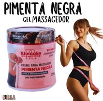 Gel redutor de medidas e estrias pimenta negra - Rhenuks Cosméticos