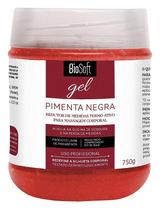 Gel Redutor De Medidas Termo Ativo Pimenta Negra Bio Soft 750gr