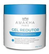 Gel Redutor Mentol + Canfora 500g Amakha Paris Top Qualidade Gel Redutor Mentol + Canfora 500g Amakha Paris Top Qualidade