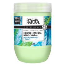 Gel Redutor Mentol Cânfora Cafeina 750g Dagua Natural