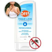 Gel Repelente Off Toque Leve Icaridina 200g Glicerina 6h Proteção Picada Dengue Insetos