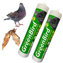 Gel Repelente Pombo Morcegos Insetos Bisnaga 265gr Greenbird 02 unidades Colly