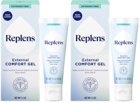 Gel Replens Conforto Externo Sem Hormônios 45 ml, Kit com 2