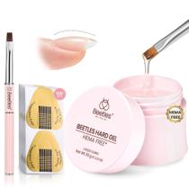 Gel rígido para extensão e fortalecimento de unhas sem hema-besouros