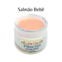 Gel salmão bebe fiber helen color 35g