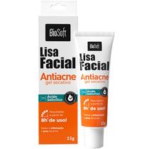 Gel Secativo Antiacne 15g - Biosoft Lisa Facial