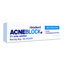 Gel Secativo Nixoderm Acneblok 30G Gel Secativo Nixoderm Acneblok 30G