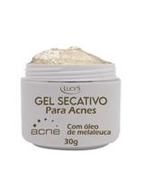 Gel Secativo Para Acnes - Óleo De Melaleuca: Rápida Cicatrização Espinhas Cravos 30g