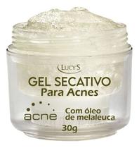 Gel Secativo Rápido Acne Melaleuca Botica Brasil Lucy's 30g
