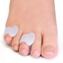 Gel separador de dedos Welnove Pinky Toe Spacers (pacote com 12) Gel separador de dedos Welnove Pinky Toe Spacers (pacote com 12)