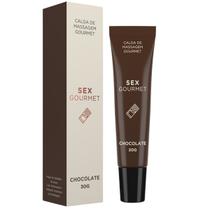 Gel Sex Gourmet CHOCOLATE Oral Comestível Beijavel A sós 30g