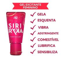 Gel Siri Ryka Excitante Feminino Comestível Pepper Blend 18g