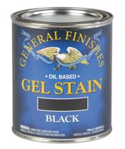 Gel Stain General Finishes Black 1L Gel Stain General Finishes Black 1L