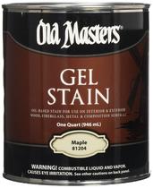 Gel Stain Old Masters 81204 à base de óleo de bordo 945 ml Gel Stain Old Masters 81204 à base de óleo de bordo 945 ml