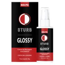 Gel STURB GLOSSY Lubrificante Siliconado Aquece Kalya 30g