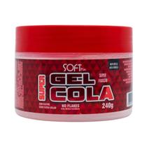 Gel Super Cola Super Fixação Sem Residuos Soft Fix 240g Gel Super Cola Super Fixação Sem Residuos Soft Fix 240g