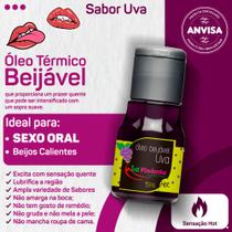 Gel térmico beijável para sexo oral e massagem hot ou ice 15ml la pimienta (varios sabores) sex shop