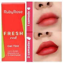 Gel Tint Fresh Red Ruby Rose HB554