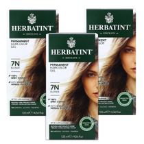 Gel Tinte para Cabello Herbatint 7N Rubio 135 mL Sin Alcohol Vegano
