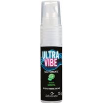 Gel Ultra Vibe Sabor Menta Vibrante Treme Treme Potencializa Sensação Sedução 15g Gel Ultra Vibe Sabor Menta Vibrante Treme Treme Potencializa Sensação Sedução 15g
