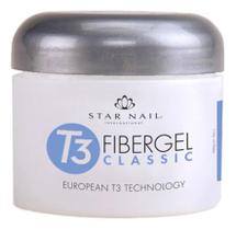 Gel Unhas T3Fibergel Brasilian Led/Uv 28G-Cuccio/Star Nail C