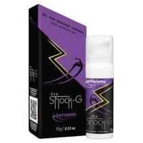 Gel Vibrador SHOCK-G - Sensações de Aquecimento SHOCK-G Sabor Uva alta vibração