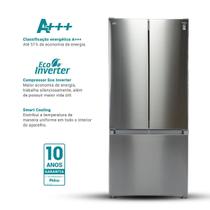 Geladeira 523L Philco Eco Inverter French Door Inox PRF53A