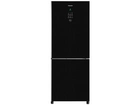 Geladeira Bottom Inverse Inverter Panasonic 425 Litros Frost Free Black Glass BB53 - 110V Geladeira Bottom Inverse Inverter Panasonic 425 Litros Frost Free Black Glass BB53 - 110V