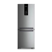 Geladeira Brastemp 447 Litros Frost Free Inverse com Smart Flow e Fresh Box Inox BRE57FKANA 127V