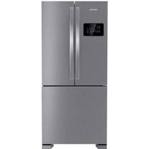 Geladeira Brastemp BRO85AK Frost Free Side Inverse 3 Portas A+++ 554 Litros Inox