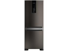 Geladeira Brastemp Eclipse Collection Frost Free Inverse A+++ 447 Litros Cor Black Inox com Smart Flow e Fresh Box - BRE57FE
