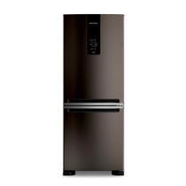 Geladeira Brastemp Eclipse Collection Frost Free Inverse A+++ 447 Litros Cor Black Inox com Smart Flow e Fresh Box - BRE57FE Geladeira Brastemp Eclipse Collection Frost Free Inverse A+++ 447 Litros Cor Black Inox com Smart Flow e Fresh Box - BRE57FE